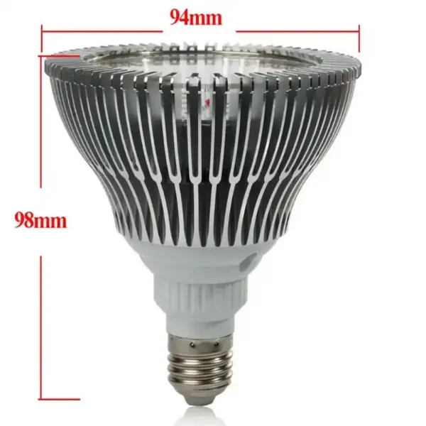 24w grow led pflanzenlampe wachstumslampe lampe e27 masse