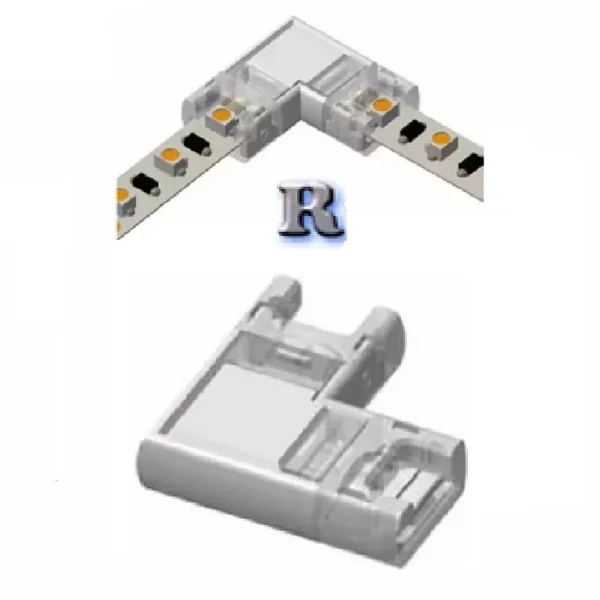 LED Strip Eckverbinder 2-polig 10 mm SMD Leds