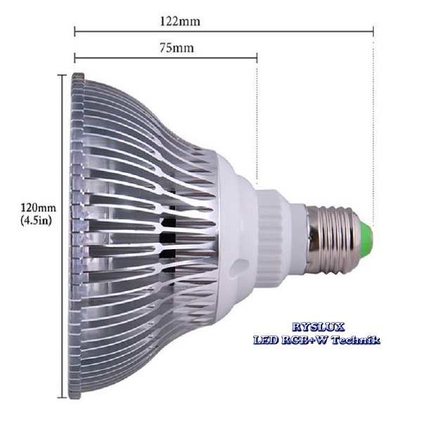 LED Pflanzenlampe Pflanzenbeleuchtung 7 Band 3200K Voll Spektrum E27