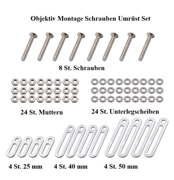 Projektor Objektiv Verbindungsplatten für Hella Bi-Xenon