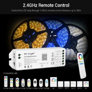 LED Strip Controller 5in1 RGB+CCT 2.4G WiFi Mi-Light YL5