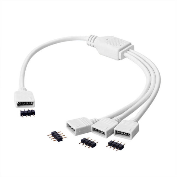 5 PIN LED Splitter Verteiler Kabel 1zu2 1zu3 1zu4 Adapter für 5 polige Strip Streifen