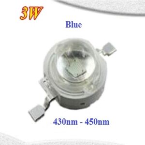 3W Led Emitter Chip Tiefen Blau 430nm-450nm 3.4V 3.6V 700mA High Power Epistar