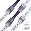 LED Verbinder 4 polig Strip Eckverbinder RGB Streifen 10mm