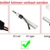 2.5 Zoll Bi-Xenon Projektor Linse Objektiv Reflektor H4 H7 HID Scheinwerfer