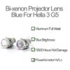 Bixenon Reflektor Projektor Linse Blau für Hella 3R G5 Scheinwerfer D1S D2H D3S D4S