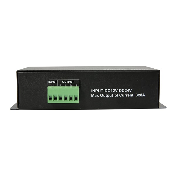 LED DMX 512 Decoder Controller RGB 3 Kanal 24A 12V 24V PWM Dimmer 6 LED DMX 512 Decoder Controller RGB 3 Kanal 24A 12V 24V PWM Dimmer