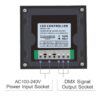 LTECH DX5 LED Dimmer Wandschalter 4 Zone Touch Panel 2.4G DMX 512