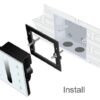 LTECH DX5 LED Dimmer Wandschalter 4 Zone Touch Panel 2.4G DMX 512