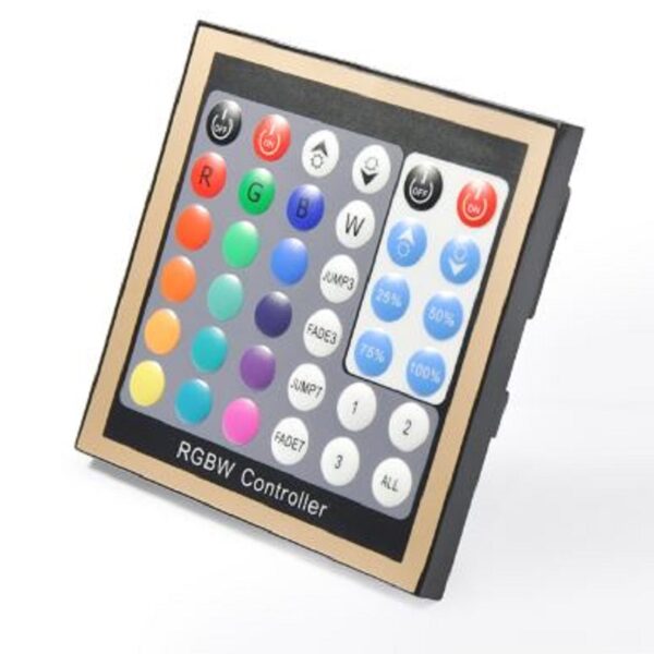 LED RGBW DMX 512 Touch Panel Controller Master Wandeinbau Unterputz Strip Streifen