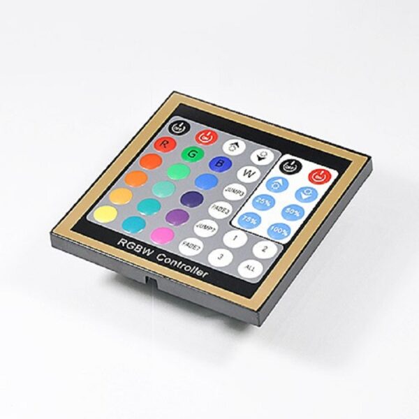 LED RGBW DMX 512 Touch Panel Controller Master Wandeinbau Unterputz Strip Streifen