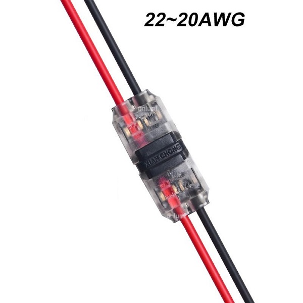 2 PIN Kabel Schnellverbinder 2 polig Anschluss elektrische Verkabelung