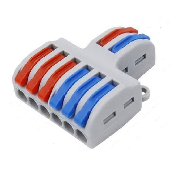 Kabelverbinder 2 PIN zu 6 Polig Strom Kabel Verteiler Splitter