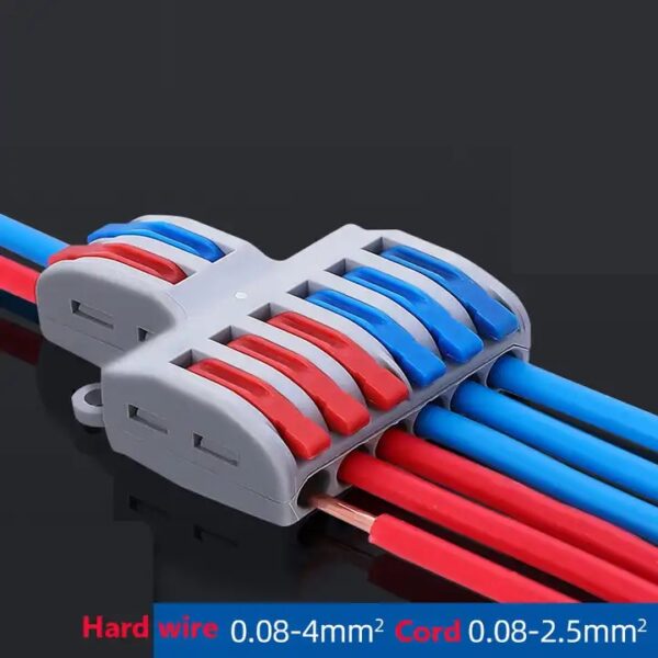 Kabelverbinder 2 PIN zu 6 Polig Strom Kabel Verteiler Splitter