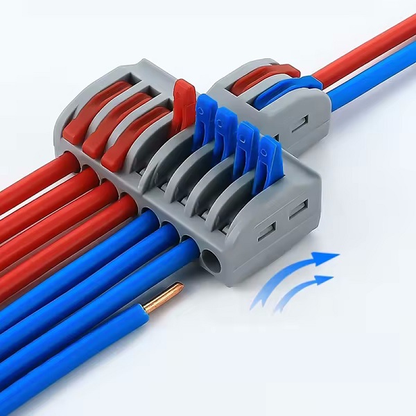 SPL82 Kabelklemmen mit Hebel Dosenklemme Lüsterklemme Verbindungsklemmen