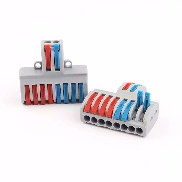 SPL82 Kabelklemmen mit Hebel Dosenklemme Lüsterklemme Verbindungsklemmen