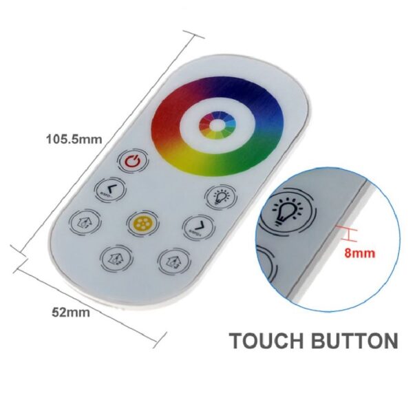 LED Fernbedienung mit Controller Dimmer RGBW RGB+CCT Streifen 2.4G WiFi Wlan