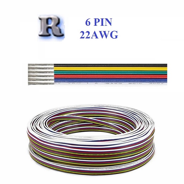 LED Anschluss Kabel 2/3/4/5/6 polig Verlängerung Litze PVC