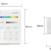 LED RGB+CCT Touch Panel WIFI 4 Zone Controller 2.4G MiBoxer T4