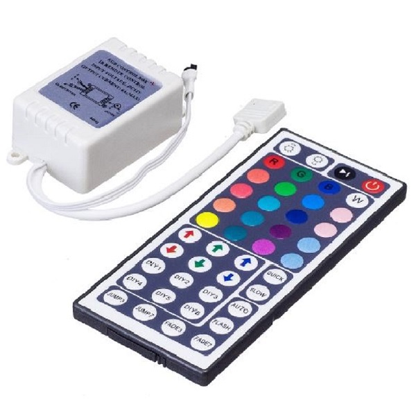 LED RGB IR Strip Controller Steuerung + 44 Tasten Fernbedienung