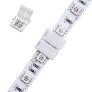 LED Verbinder 4 polig Stecker für 10mm RGB Strip Streifen