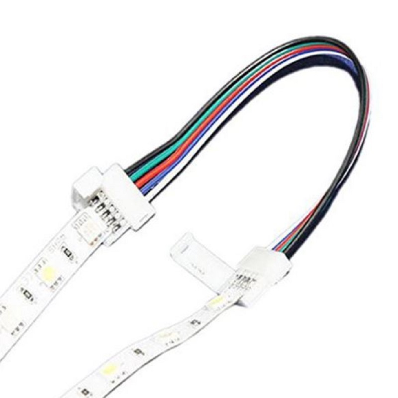 5 PIN LED Strip Verbinder Brücke für RGBW Streifen 10mm breit