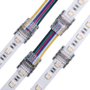 LED Schnell Verbinder Strip zu Strip an Kabel Stecker 2 4 5 6 PIN