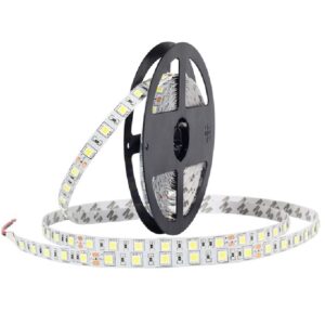 24V LED Streifen Kaltweiss 6500K SMD 5050 IP65 Wasserdicht 300 Leds dimmbar