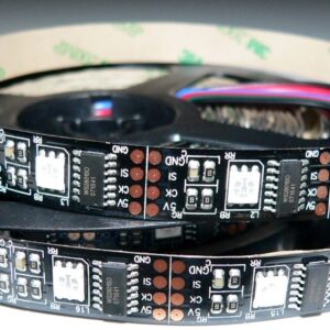 WS2801 RGB LED Strip Adalight Boblight Ambi Ambient TV Raspberry Pi 5050 IC 32/m
