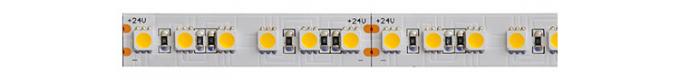 24V LED Strip Warmweiss Kaltweiss Streifen 300 Leds SMD 5050 60leds/m dimmbar